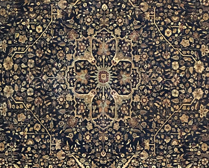 Antiqued Indo Agra | Agra 8′ x 10′